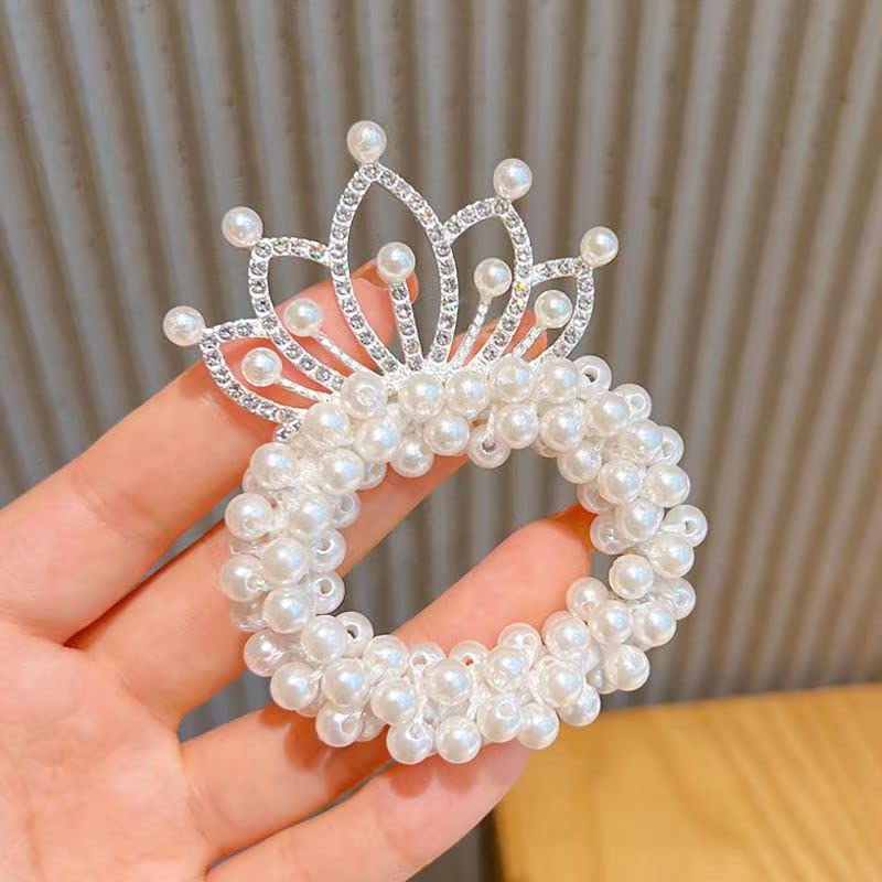 Amazon | Gulenvailo ヘアアクセサリー ヘアゴム 王冠